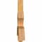 Ekena Millwork Davenport Rough Sawn Timber Gable Bracket, Western Red Cedar, 96"W x 28"H x 4"D x 6"F, 7/12 Pitch GBW096X28X0406DAV00RWR - alternate 2